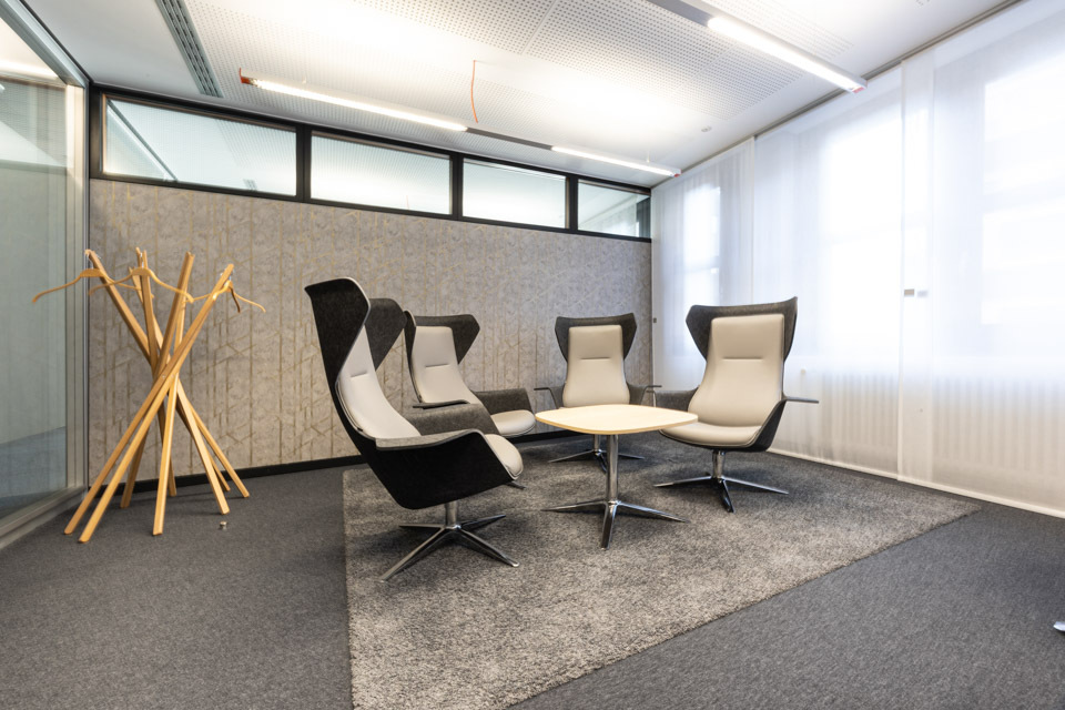 Sparkasse Bestuhlung Beratungsraum