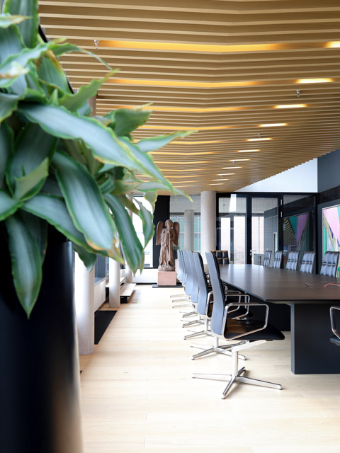 Besprechungsraum Innenausbau Volksbank
