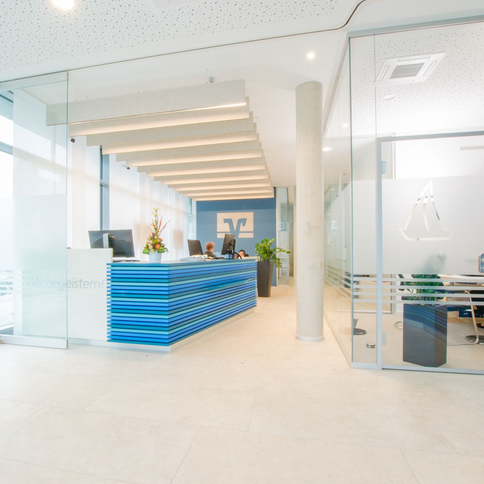 Volksbank Besprechungszimmer Bankeinrichtung