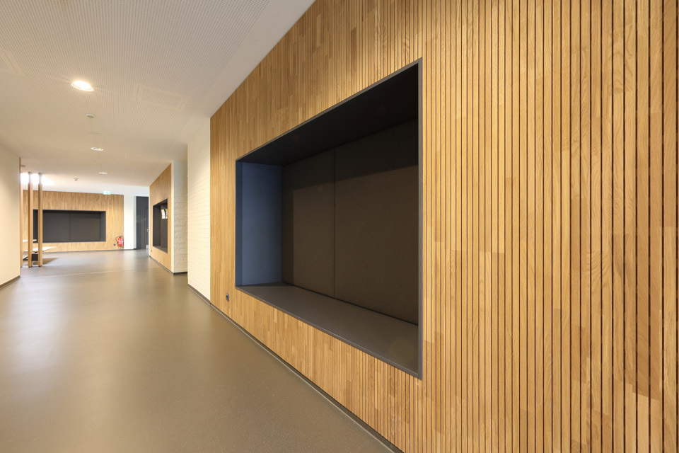 Wandverkleidung mit Schallabsorption für eine gute Akustik