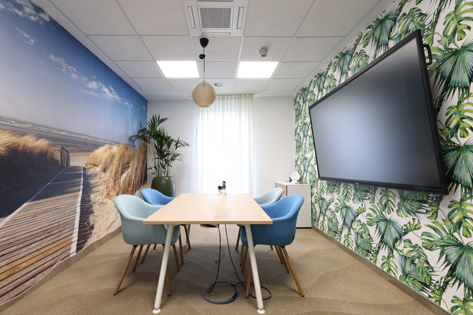 Volksbank Leimen Besprechungszimmer