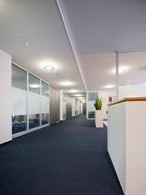 Volksbank Rastatt Trennwand aus Glas