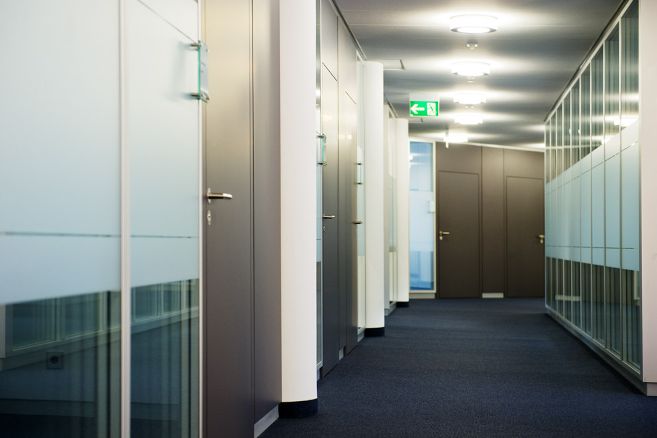 Volksbank Rastatt Systemtrennwand