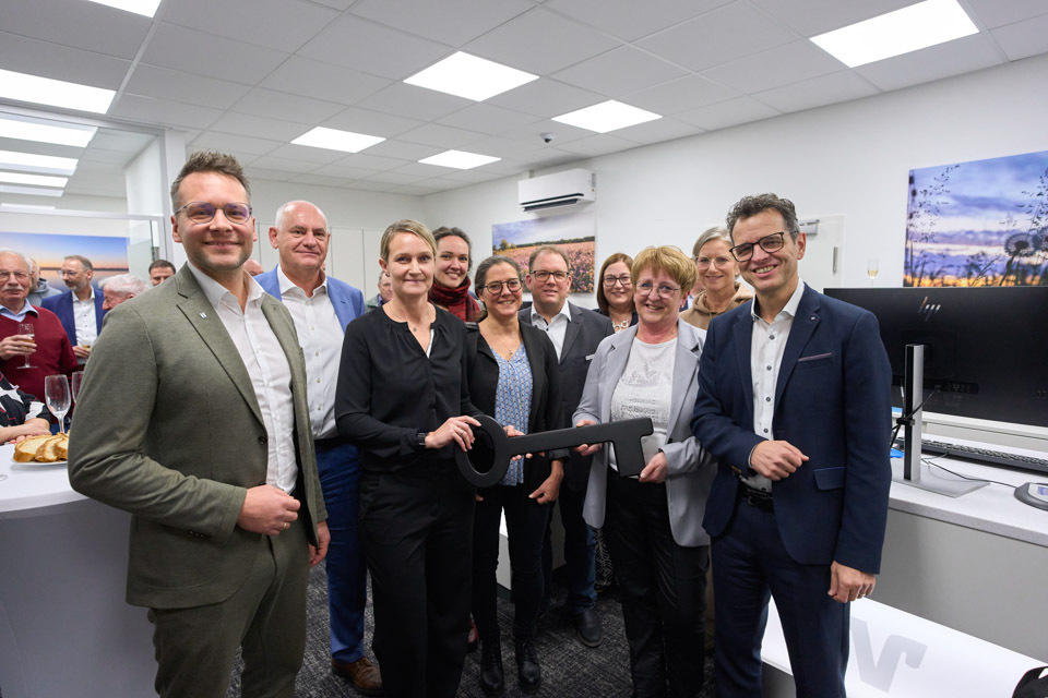 Neue Inneneinrichtung der Volksbank Lahr eG in Ichenheim